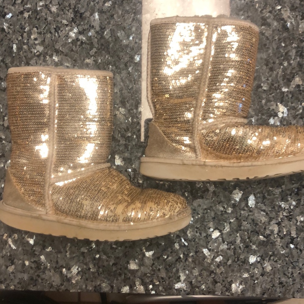UGG sparkle sequin boots!